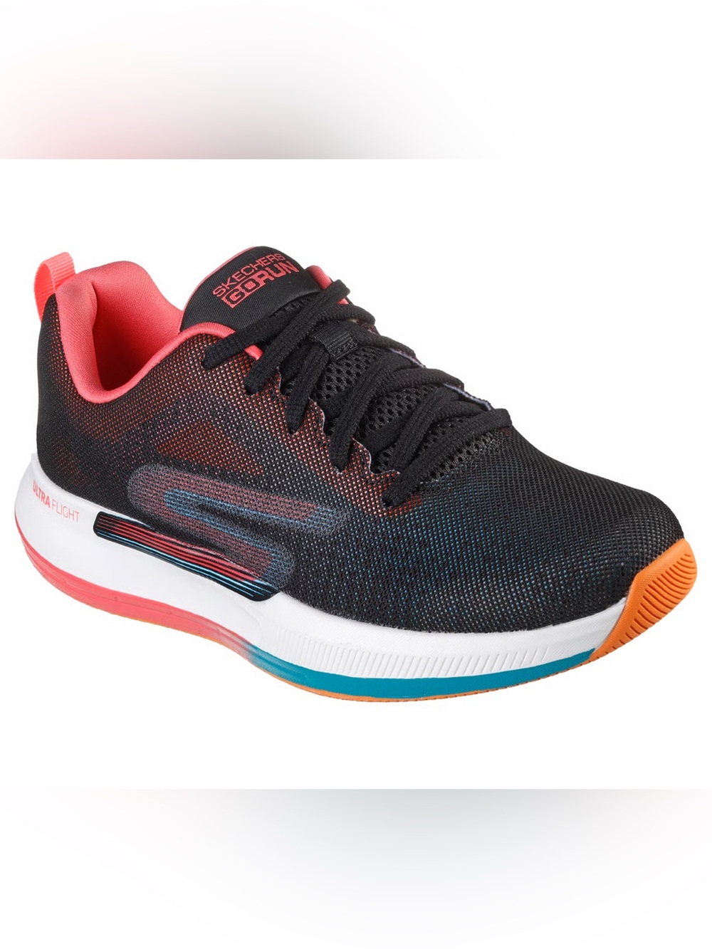 Skechers Women’s Go Run Pulse Get Moving Sneakers. Black/Pink. Sz: 6.5 US.